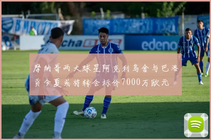 摩纳哥两大球星阿克利乌舍与巴洛贡今夏或将转会标价7000万欧元